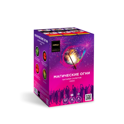 Магические огни Батарея салютов купить в Верхнеуральске | verhneuralsk.salutsklad.ru