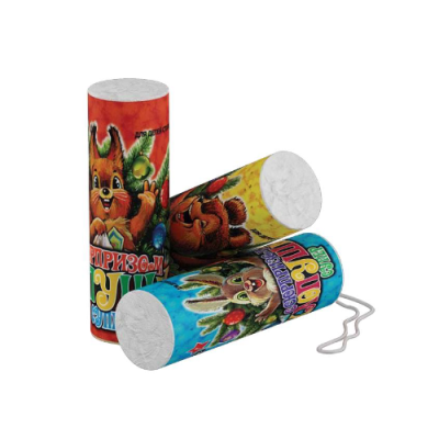 Супер с сюрпризом Хлопушки купить в Верхнеуральске | verhneuralsk.salutsklad.ru