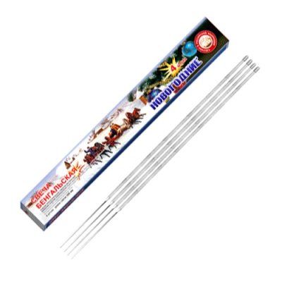 Новогодние 300-4 мм. Бенгальские огни купить в Верхнеуральске | verhneuralsk.salutsklad.ru