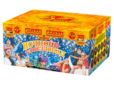 Ночной звездопад Комбинированный Фейерверк купить в Верхнеуральске | verhneuralsk.salutsklad.ru