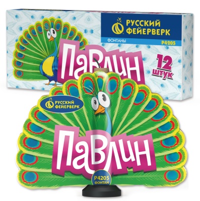 Павлин F Пиротехнический фонтан купить в Верхнеуральске | verhneuralsk.salutsklad.ru