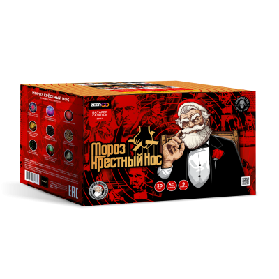 Мороз Крестный нос Батарея салютов купить в Верхнеуральске | verhneuralsk.salutsklad.ru