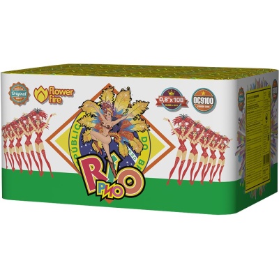 Рио S Батарея салютов купить в Верхнеуральске | verhneuralsk.salutsklad.ru