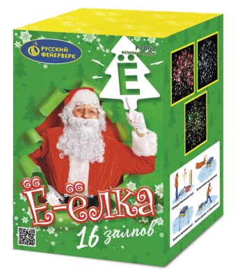 Ё-Ёлка Батарея салютов купить в Верхнеуральске | verhneuralsk.salutsklad.ru