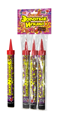 Золотые искры Пиротехнический фонтан купить в Верхнеуральске | verhneuralsk.salutsklad.ru