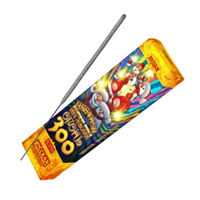 Цветной 300 мм. Бенгальские огни купить в Верхнеуральске | verhneuralsk.salutsklad.ru